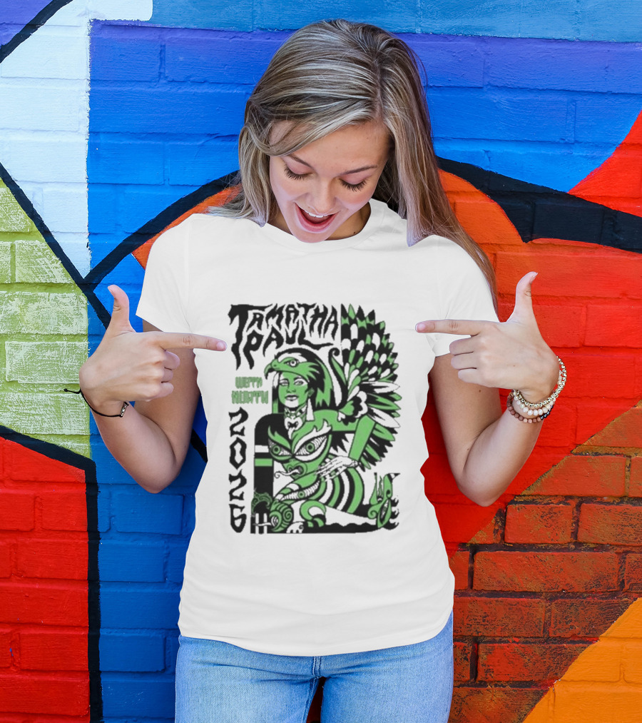 Xoe Hall X Tamatha Paul 2026 Te Atatu Whero Kakapo T-Shirt