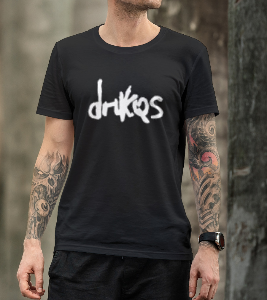 Aphex Twin Drukqs Dual Heavyweight Black T-Shirt