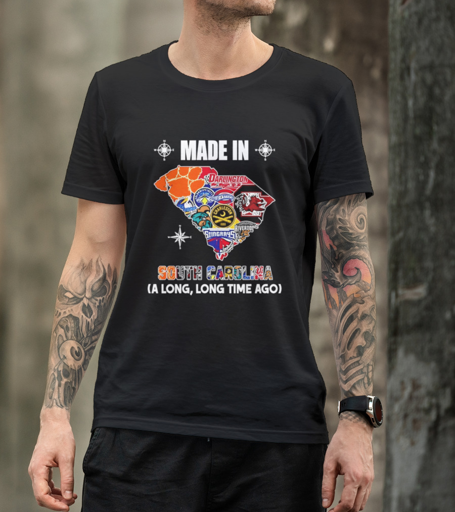 Made In South Carolina Darlington Gamecocks Stingrays A Long Long Time Ago T-Shirt