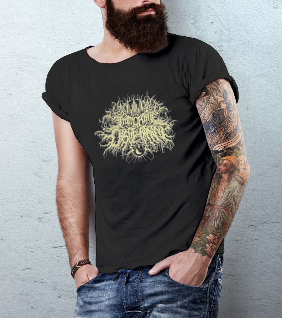 Impericon Store Shop Hirifu Intricate Yellow Floral T-Shirt