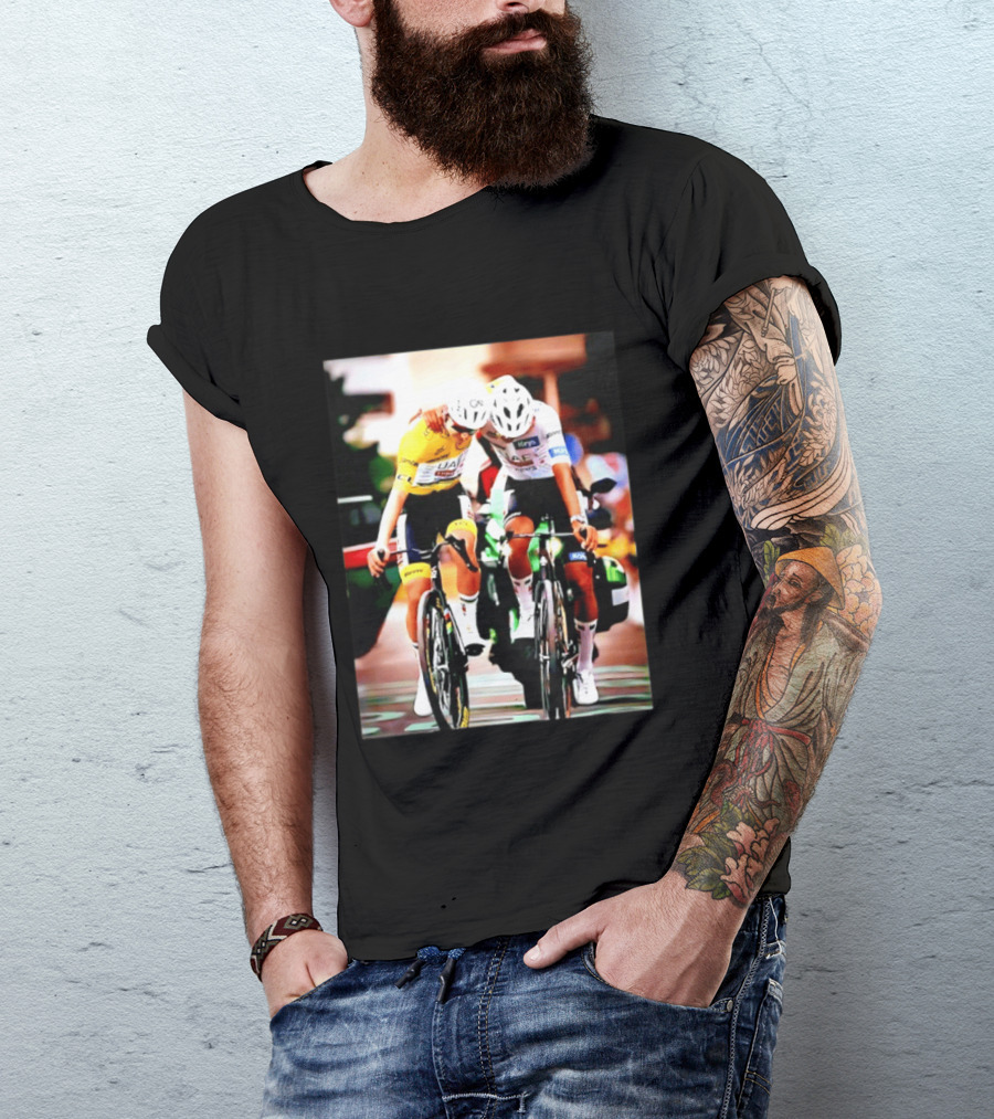 Tadej Pogacar Isaac Del Toro 2026 Tour De France Cyclist Duo T-Shirt