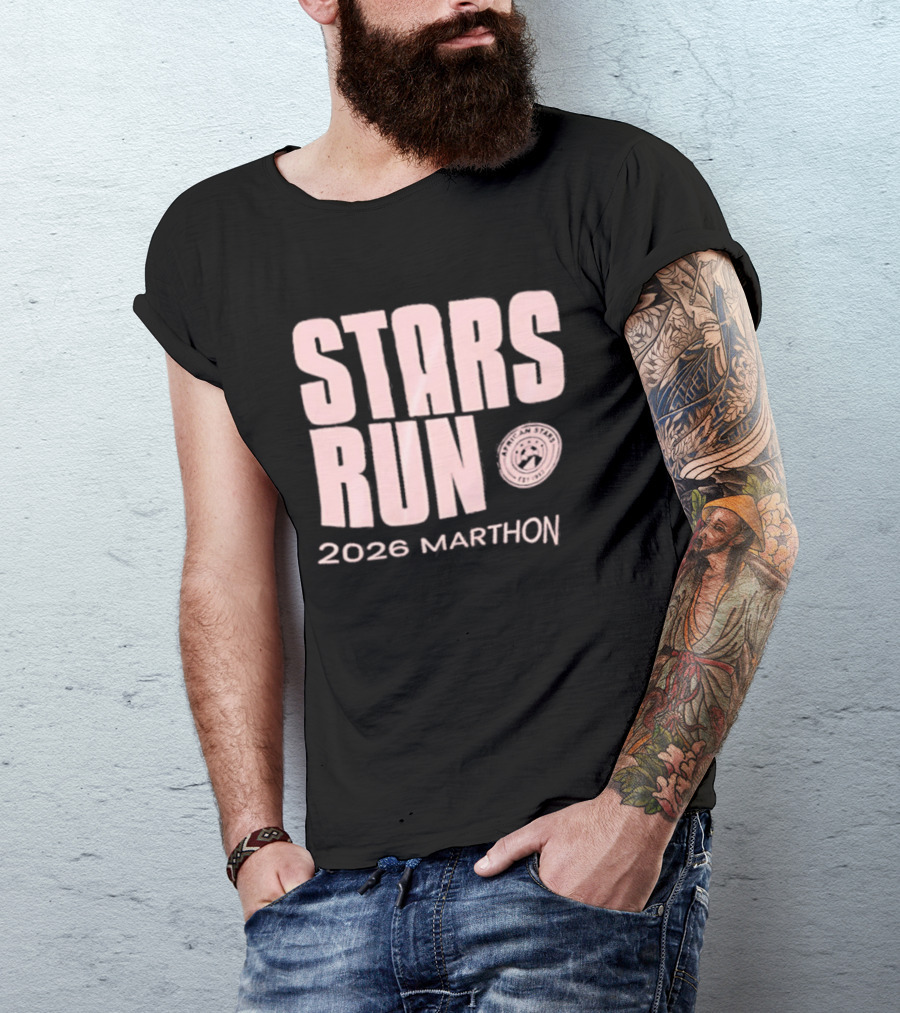 African Stars Marathon Run 2026 T-Shirt