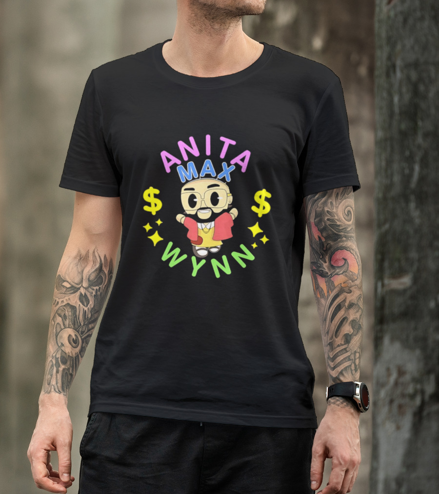Anita Max Wynn Drake OVO Rap Meme Dollar Signs T-Shirt