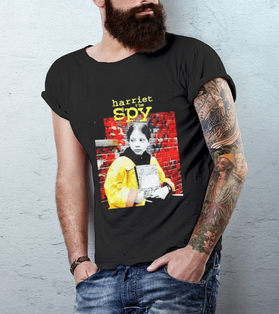 Harriet The Spy Michelle Trachtenberg Classic Yellow Raincoat Notepad T-Shirt