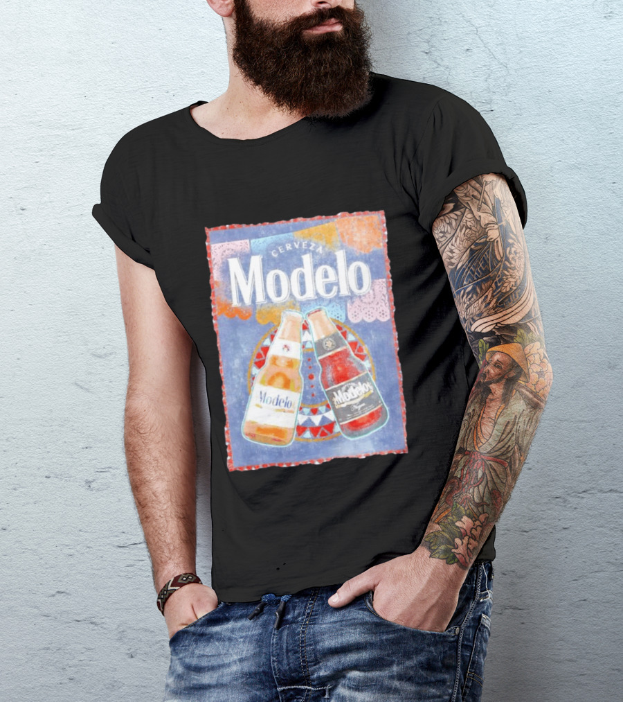 Cerveza Modelo Mexican Beer Bottles T-Shirt