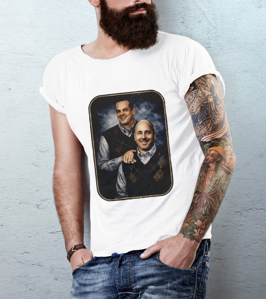 New York Baseball Step Brothers Aaron Boone Brian Cashman Comedy T-Shirt