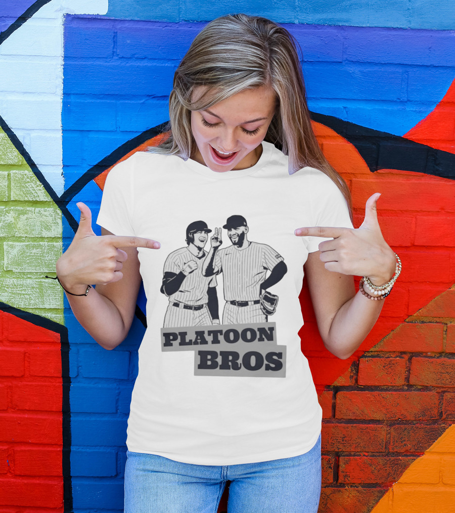 Yankees Platoon Bros Amed Rosario Ryan McMahon MLB Baseball Team T-Shirt