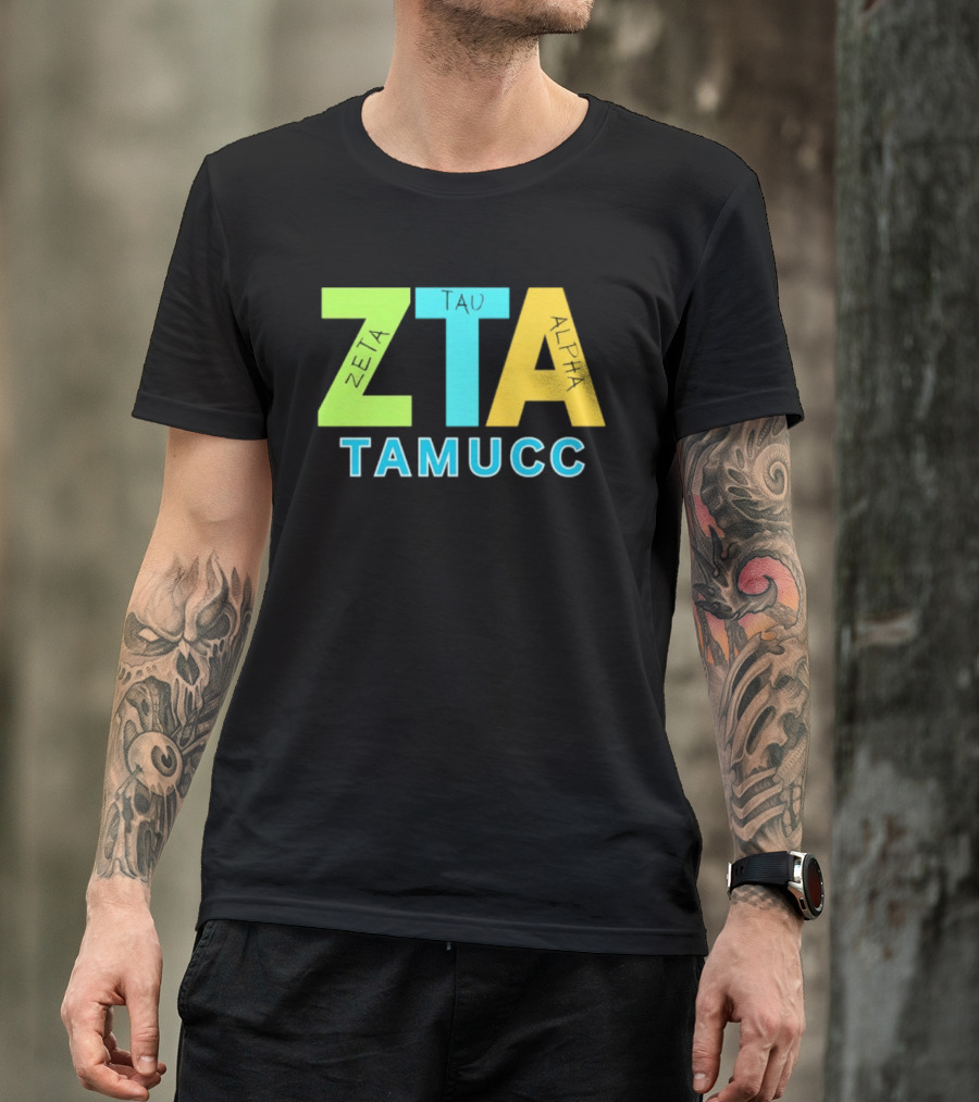 Zeta Tau Alpha TAMUCC Greek Life Sorority T-Shirt