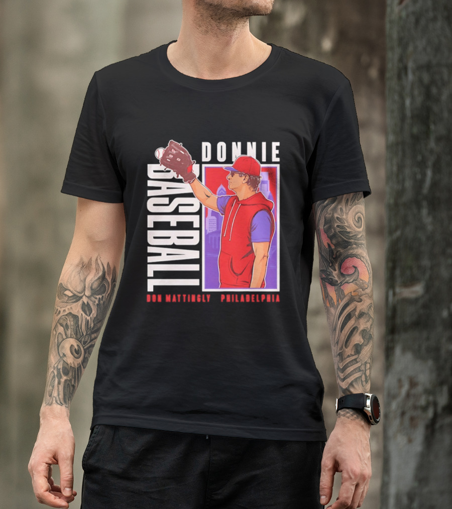 Don Mattingly Donnie Baseball Philadelphia Sports T-Shirt