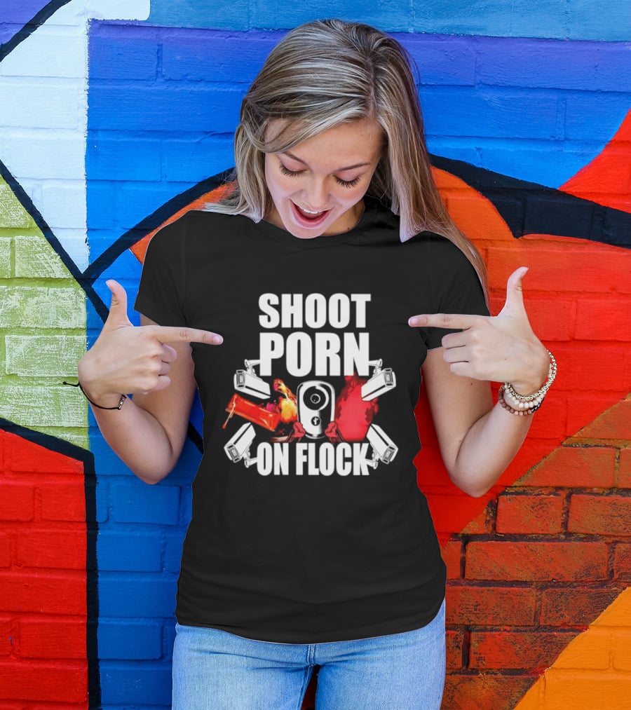 SHOOT PORN ON FLOCK Surveillance Honey Pack T-Shirt