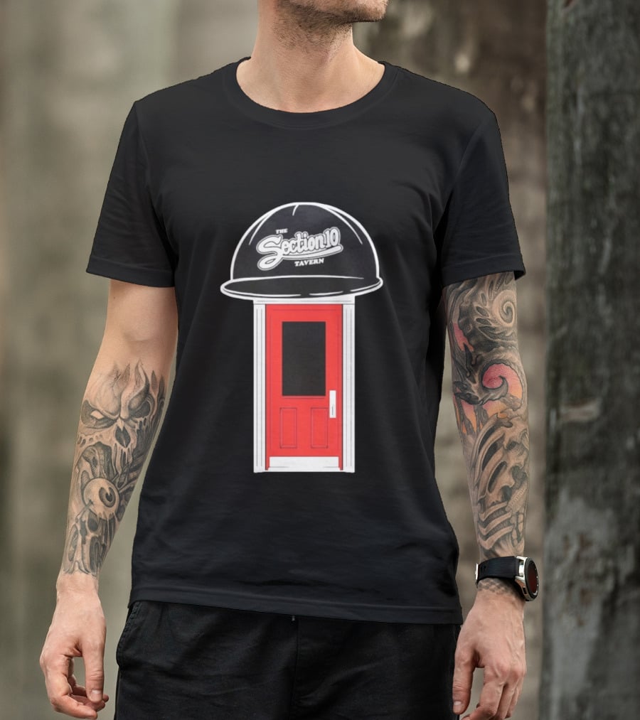 The Section10 Tavern Red Door Entrance T-Shirt
