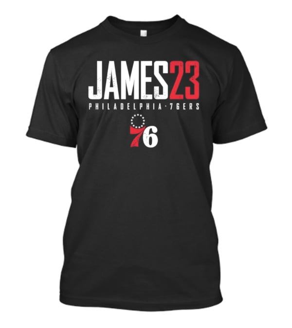 LeBron James 23 Philadelphia 76ers 2026 T-Shirt