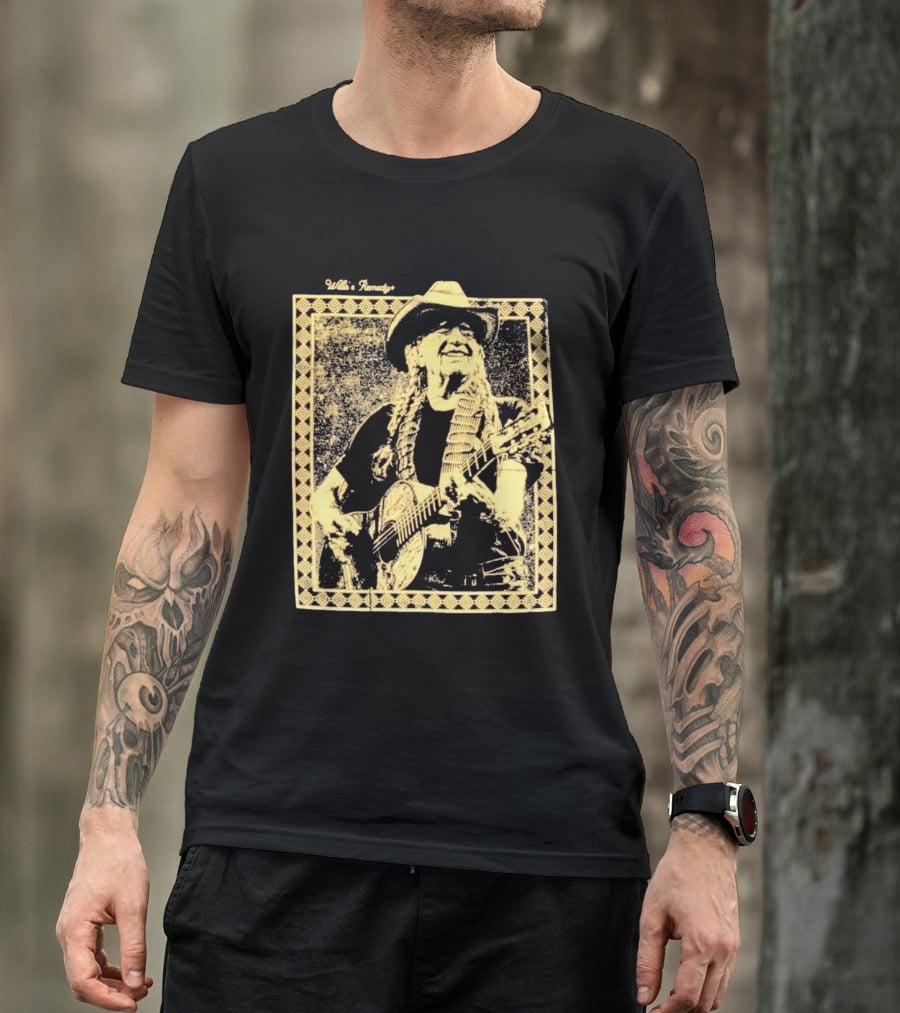 Willie Remedy Backstage Guitar T-Shirt