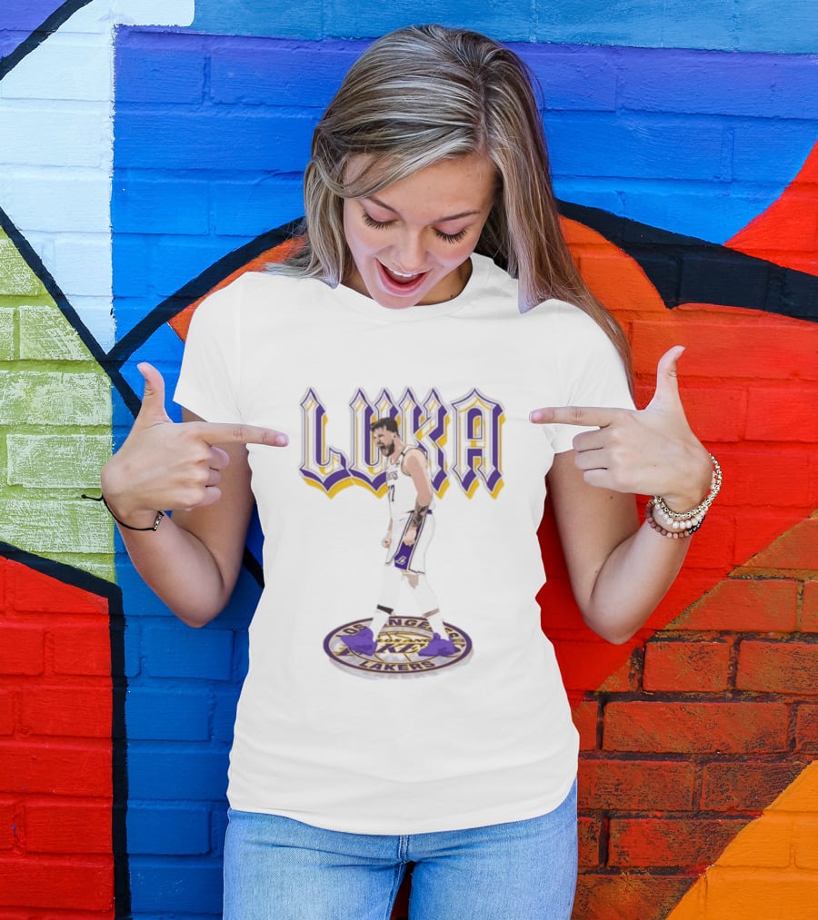 Luka Doncic Los Angeles Lakers 90s T-Shirt