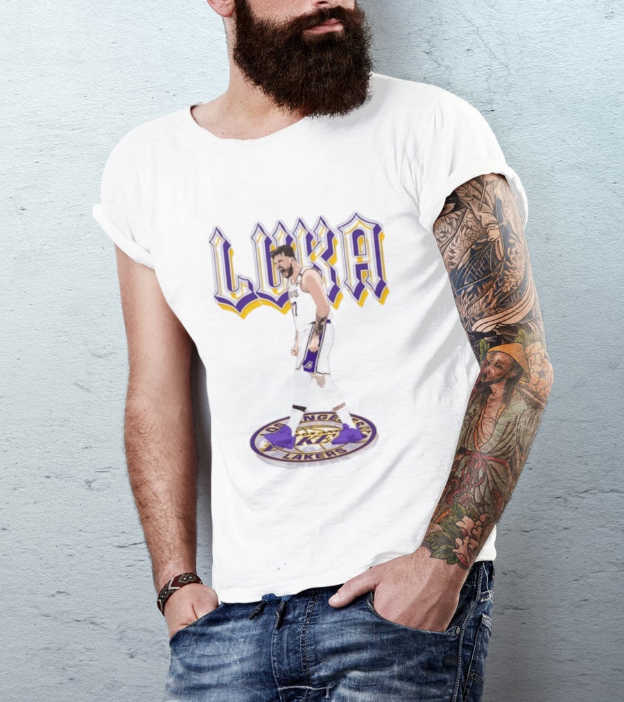 Luka Doncic Los Angeles Lakers 90s T-Shirt