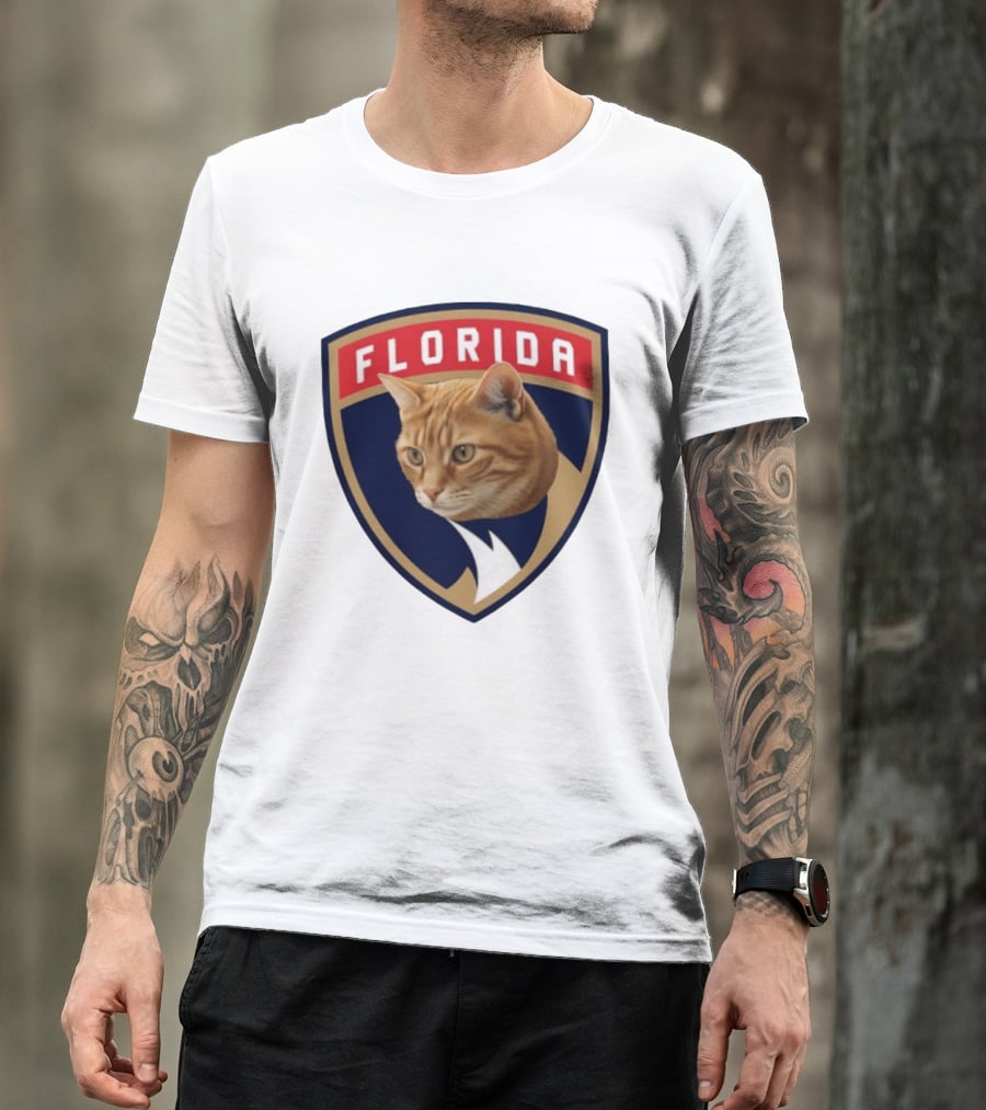 Florida Panthers Paul Maurice Cat T-Shirt