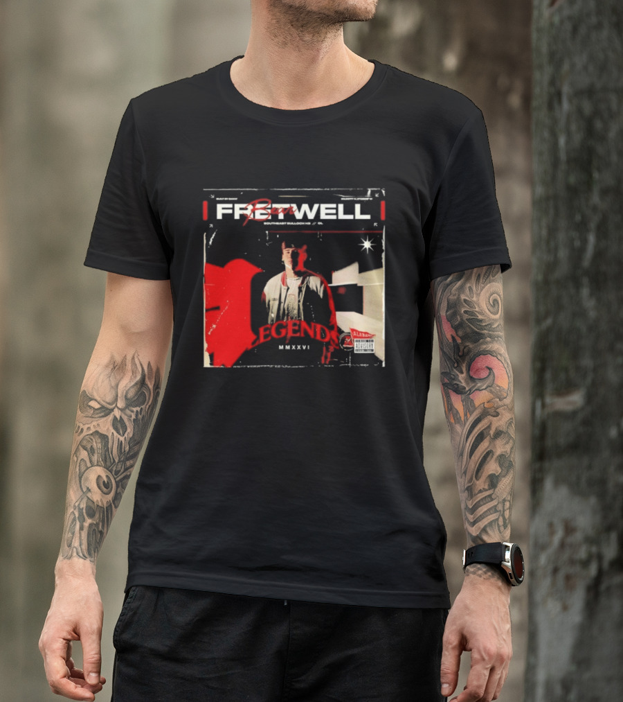 Bear Fretwell Alabama Legends MMXXVI Southeast Bulloch NCAA Football T-Shirt