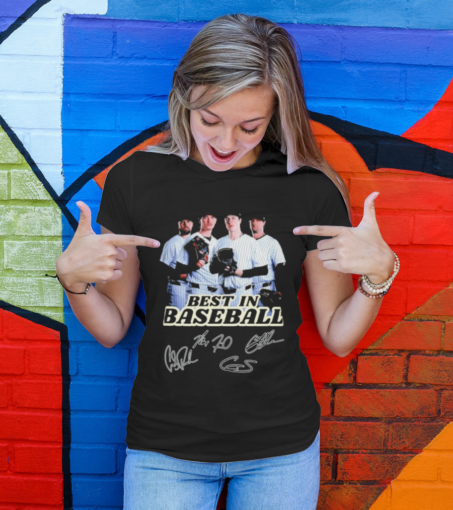 New York Yankees Best In Baseball MLB Team Champions T-Shirt