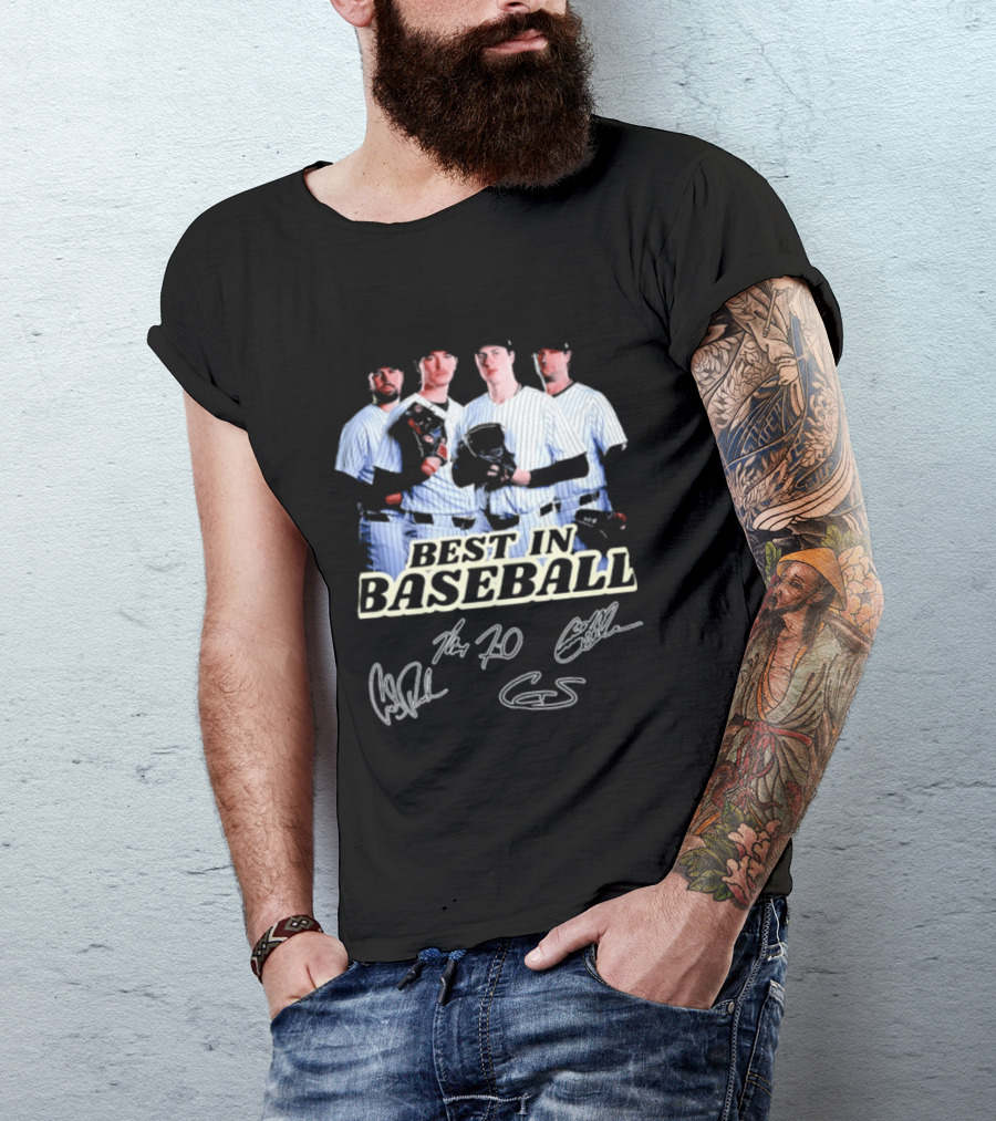 New York Yankees Best In Baseball MLB Team Champions T-Shirt