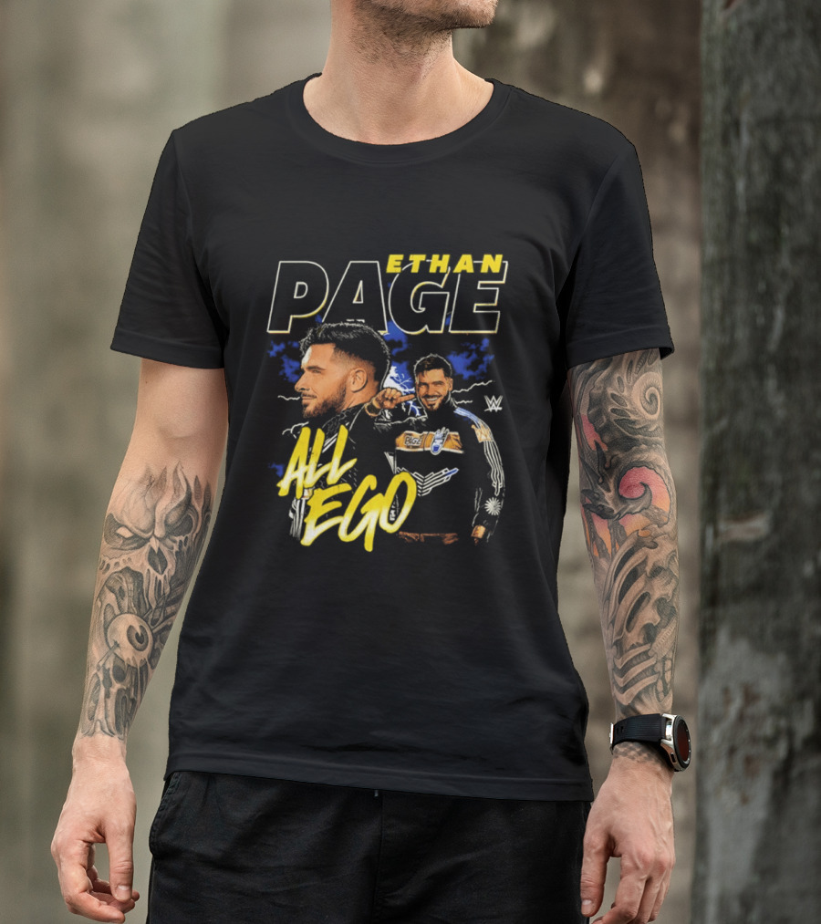 Ethan Page WWE All Ego BZ T-Shirt