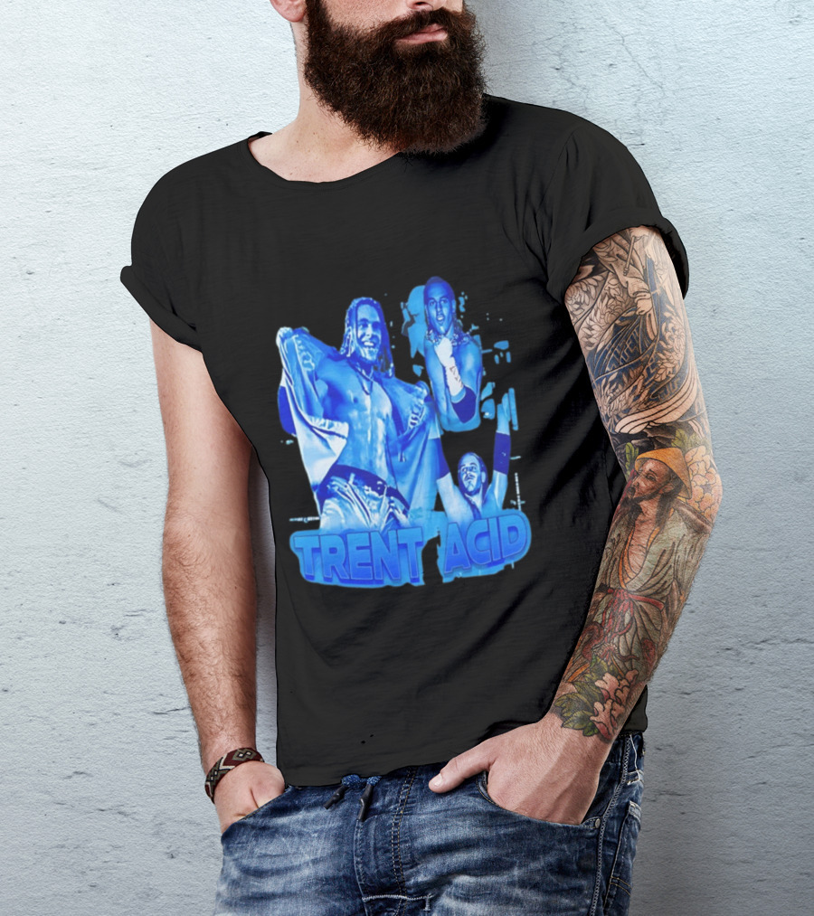 Trent Acid Wrestling Legend Blue Collage без буквы T-Shirt