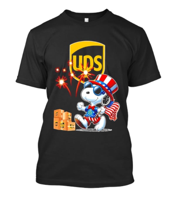 Snoopy UPS 250th Anniversary America 1776 2026 Celebration T-Shirt
