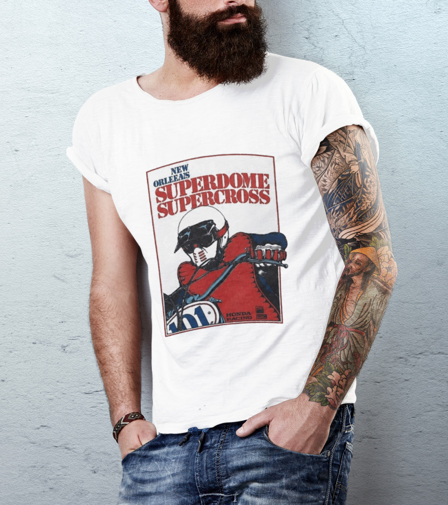 New Orleans Superdome Supercross Honda Racing 101 T-Shirt
