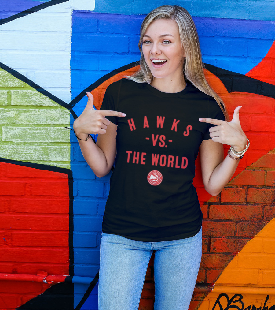 Atlanta Hawks Vs The World Basketball Club NBA 2026 T-Shirt
