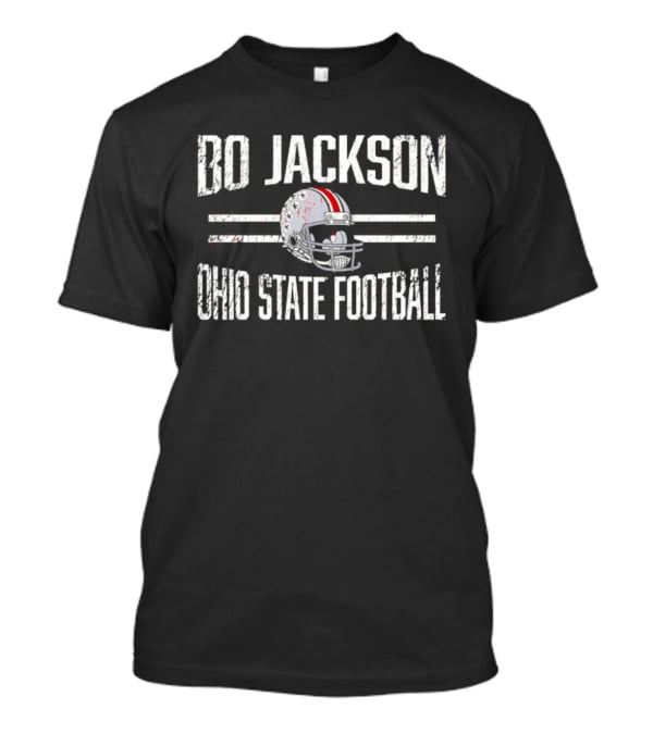 Bo Jackson Ohio State Football Helmet Hero NCAA T-Shirt