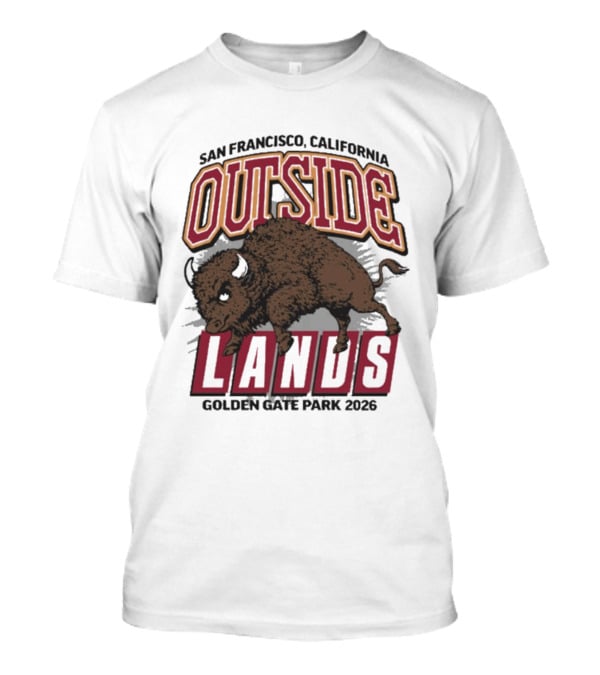 Outside Lands Golden Gate Park 2026 San Francisco CA Event T-Shirt