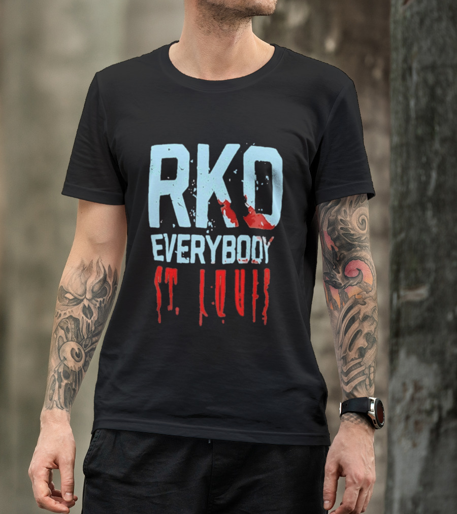 RKO Everybody St Louis Randy Orton Wrestling Fan T-Shirt