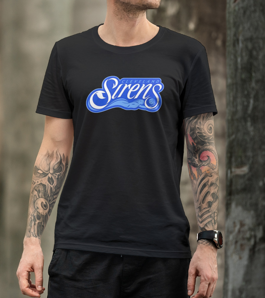Cleveland Sirens WNBA Toddler Black Primary Logo Basketball T-Shirt
