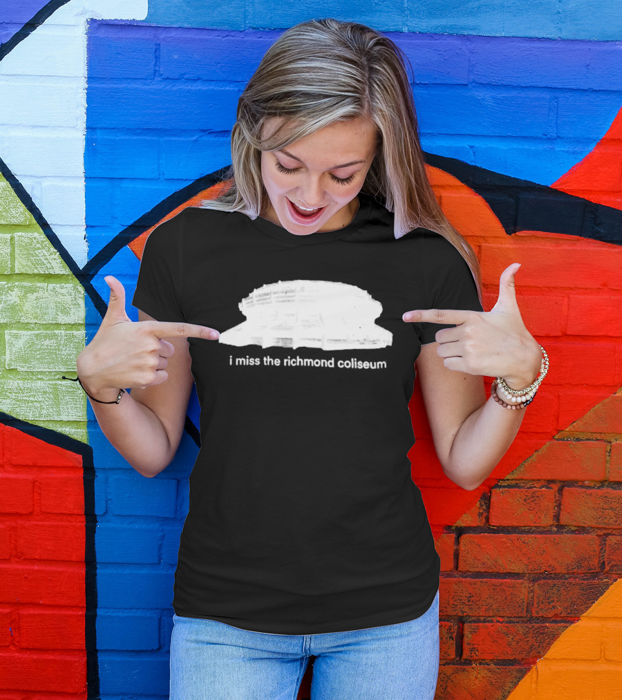 Richmond Coliseum Virginia History Nostalgia T-Shirt