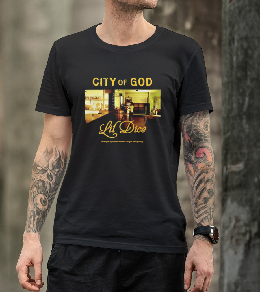 City Of God Lil Dice Leandro Firmino Douglas Silva T-Shirt