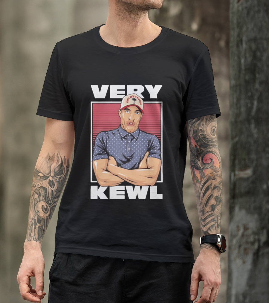 Very Kewl PE Guy Palm Tree Hat T-Shirt
