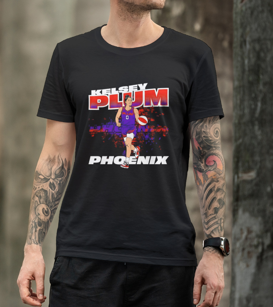 Kelsey Plum Phoenix Mercury WNBA 0 Basketball Player T-Shirt