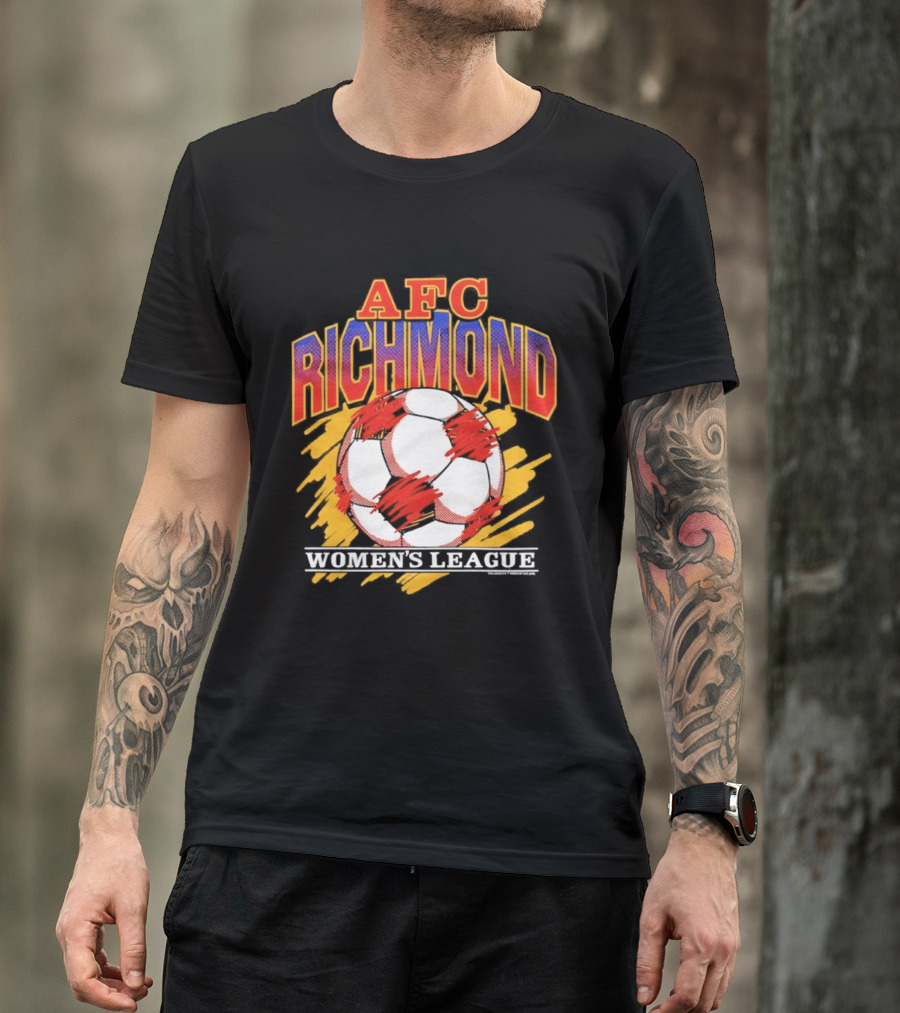 Ted Lasso AFC Richmond Women's League Soccer Ball T-Shirt