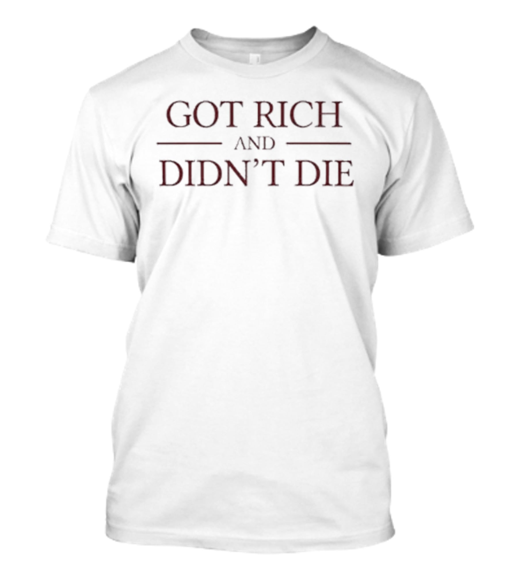 Got Rich And Didn't Die 50 Cent Music T-Shirt