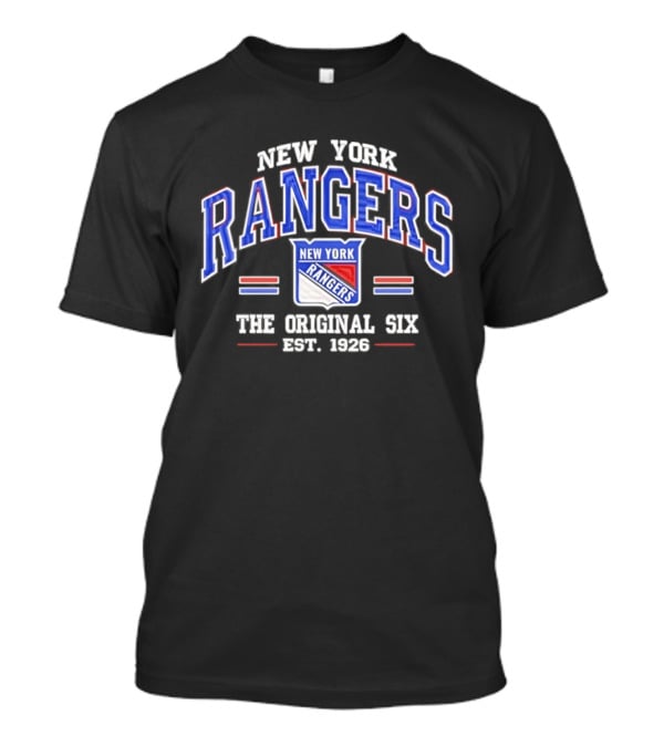 New York Rangers The Original Six Established 1926 T-Shirt