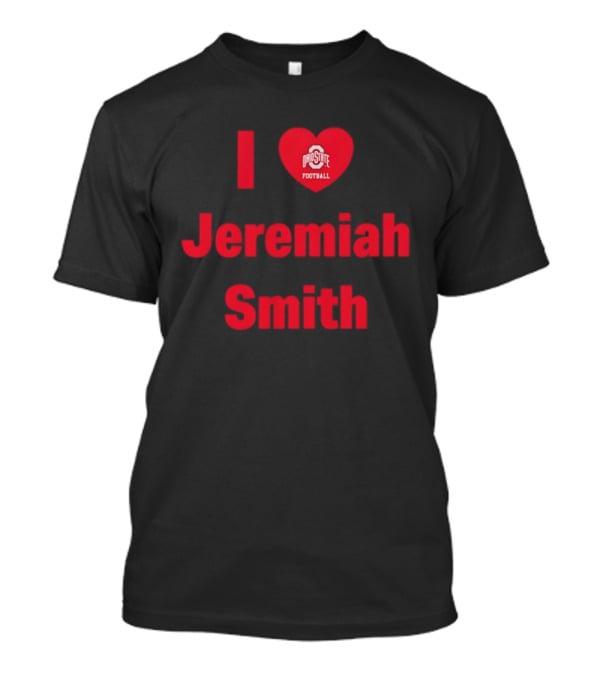 I Love Ohio State Football Jeremiah Smith Fan Support T-Shirt