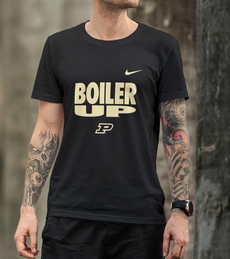 Purdue Boilermakers Boiler Up Nike P T-Shirt