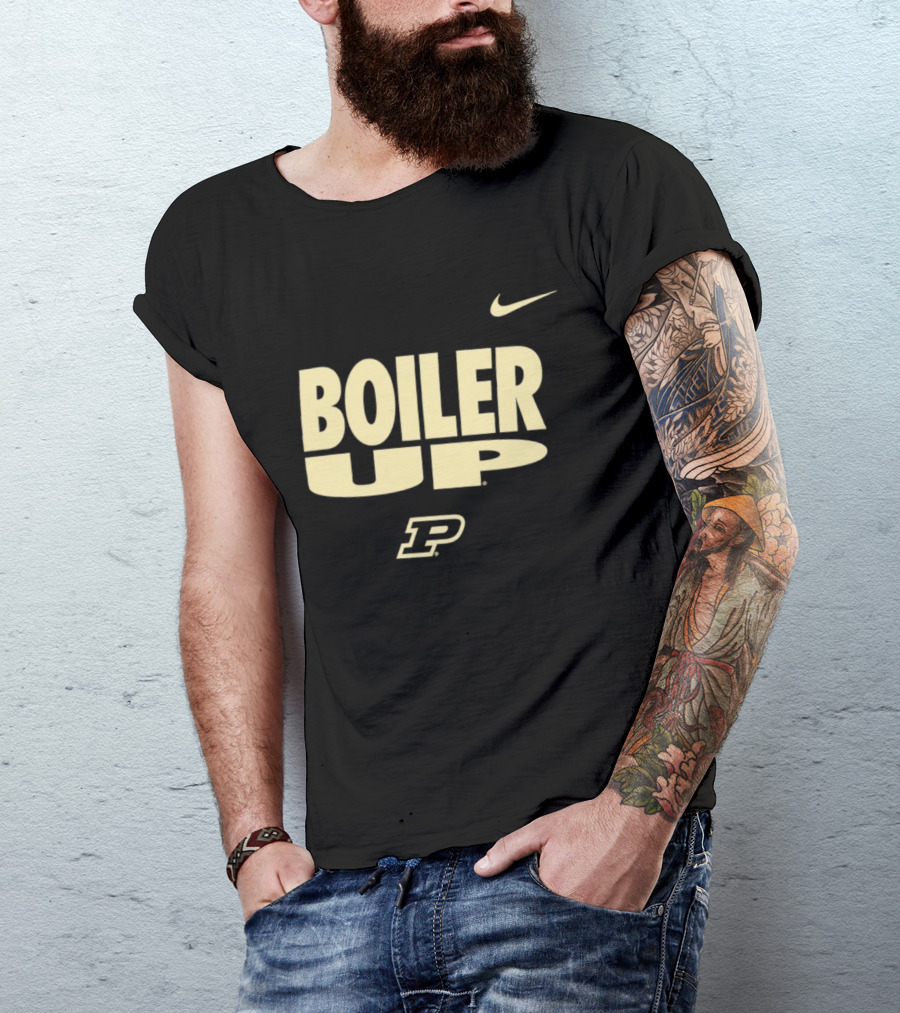 Purdue Boilermakers Boiler Up Nike P T-Shirt