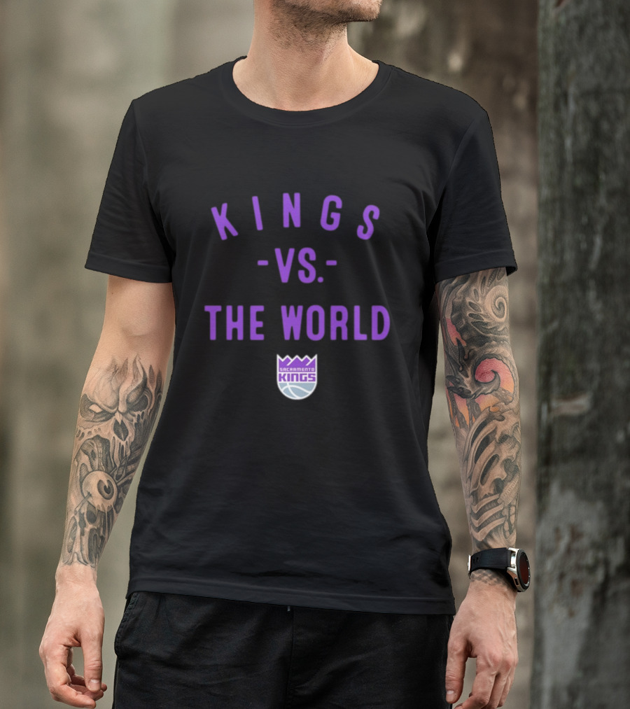 Sacramento Kings Vs The World NBA 2026 Nowbes T-Shirt
