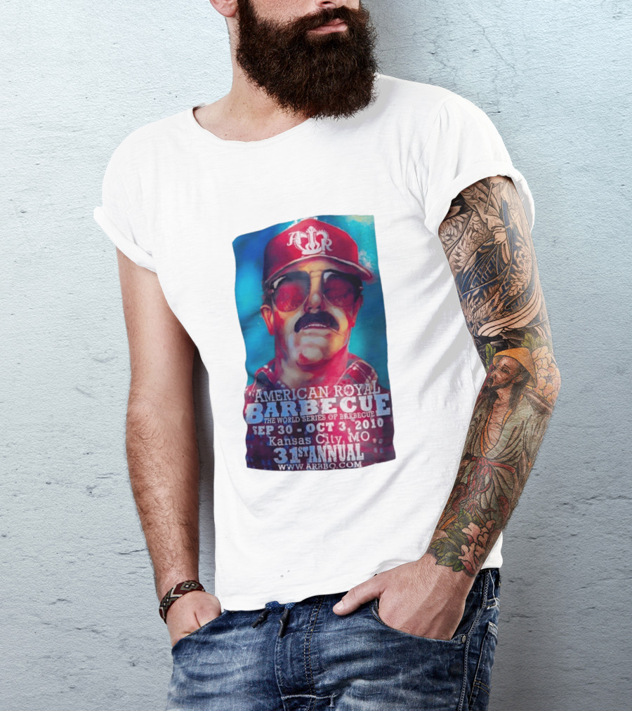 Dale Earnhardt American Royal Barbecue 2010 Kansas City Sep 30 Oct 3 31st Annual T-Shirt