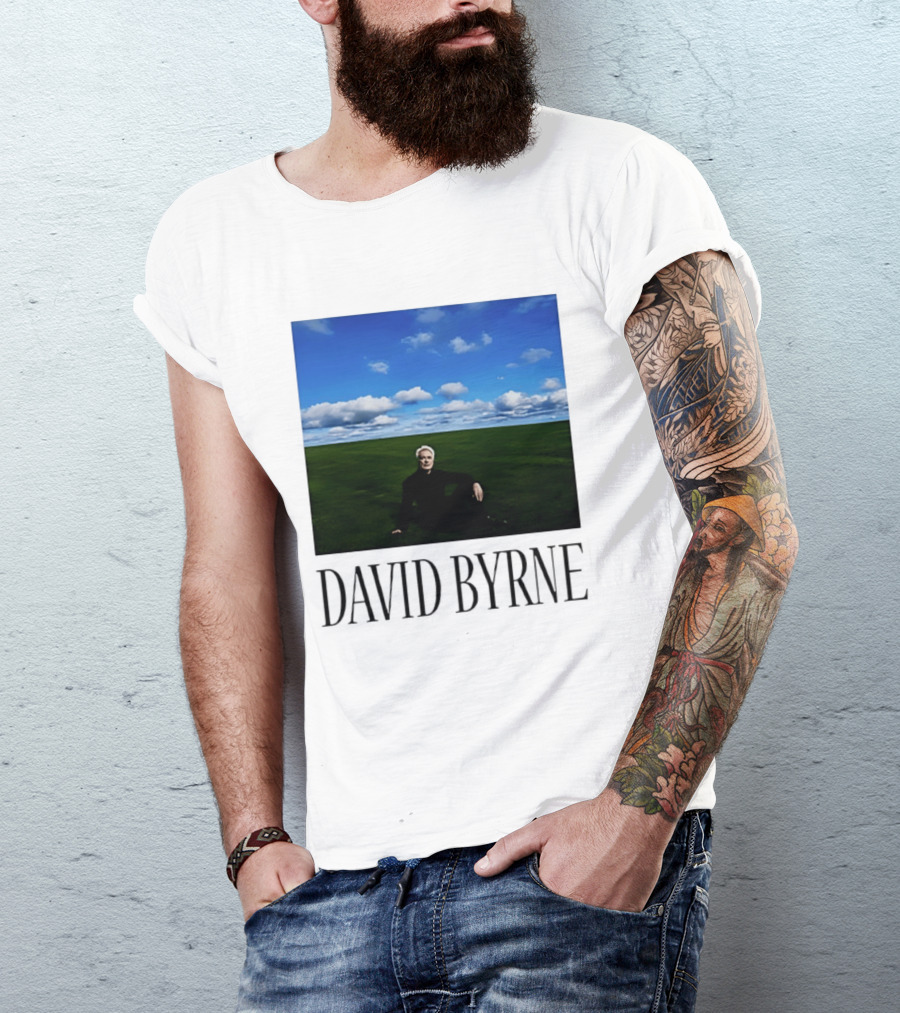 David Byrne Windows Wallpaper Meme T-Shirt