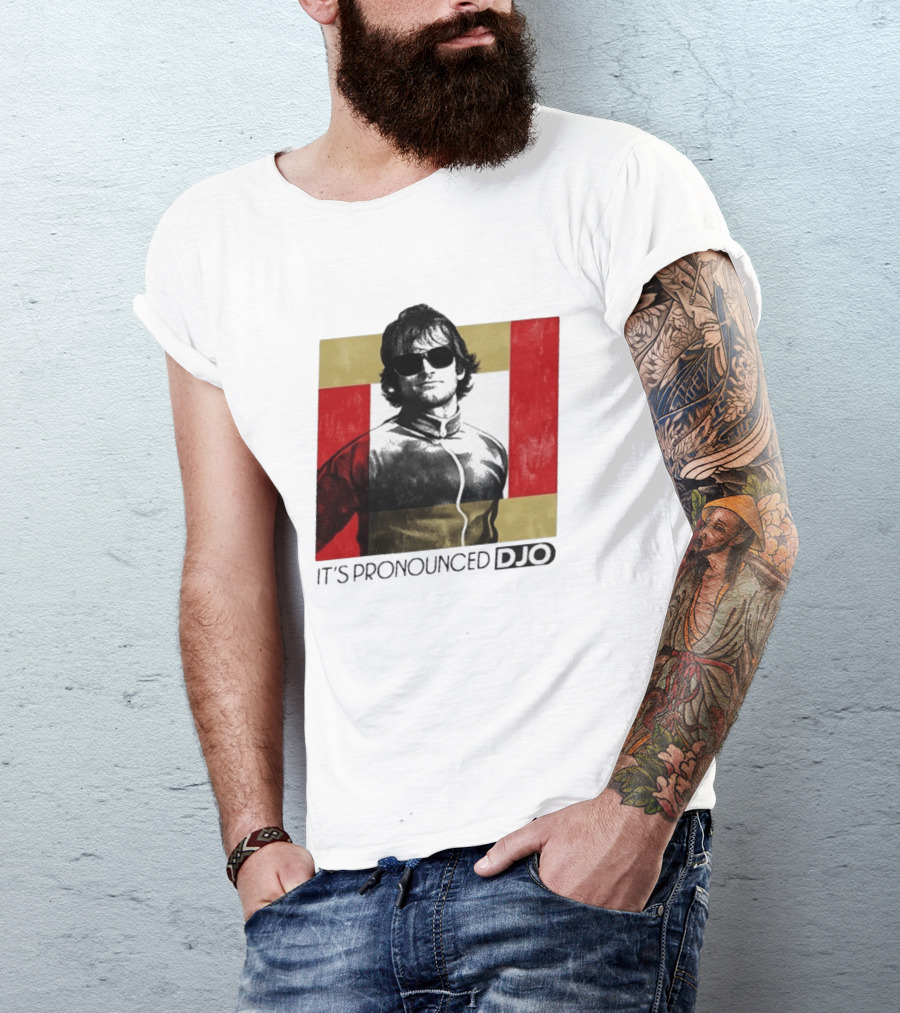 It's Pronounced Djo With Retro Style Sunglasses T-Shirt