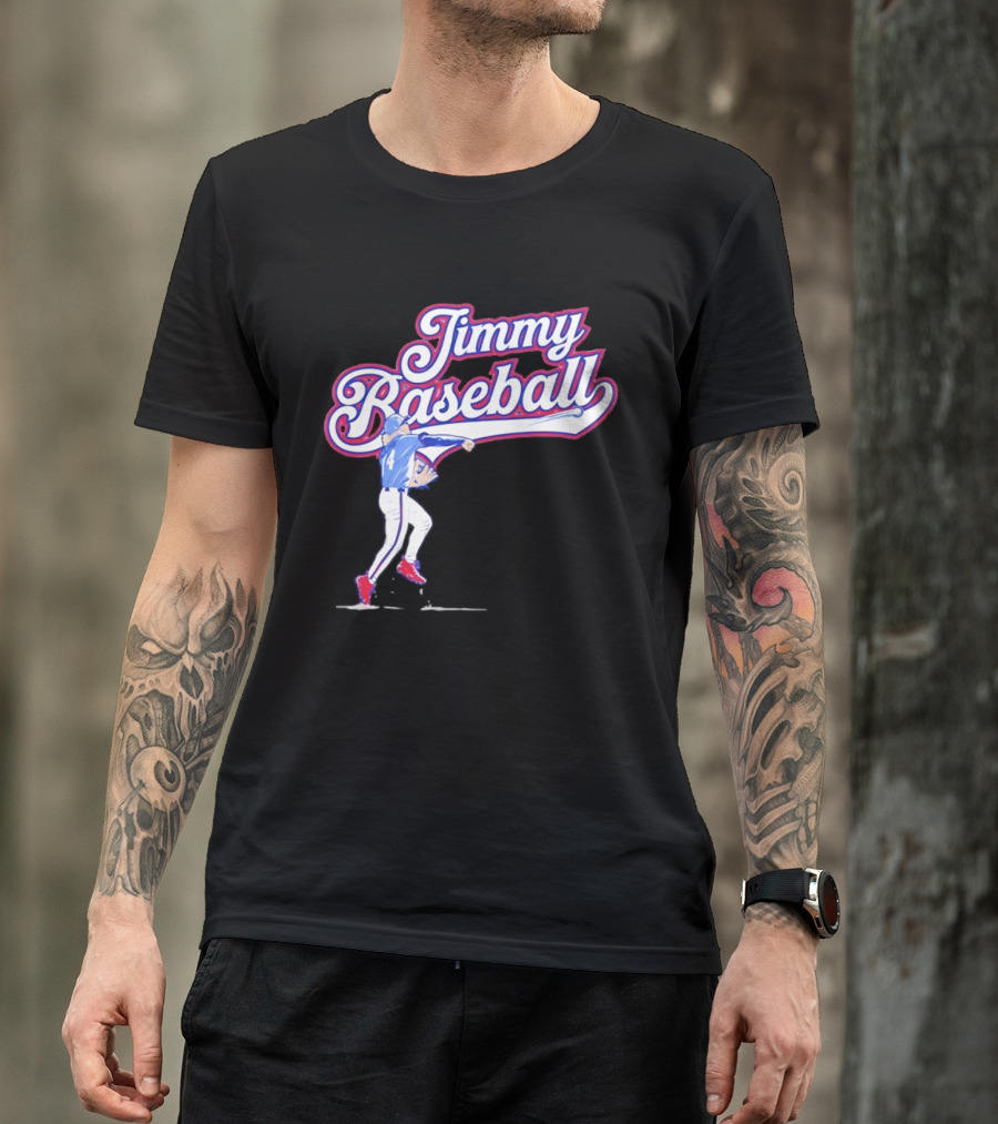 Jimmy Baseball Atlanta Braves MLB Season 2026 Jim Jarvis T-Shirt