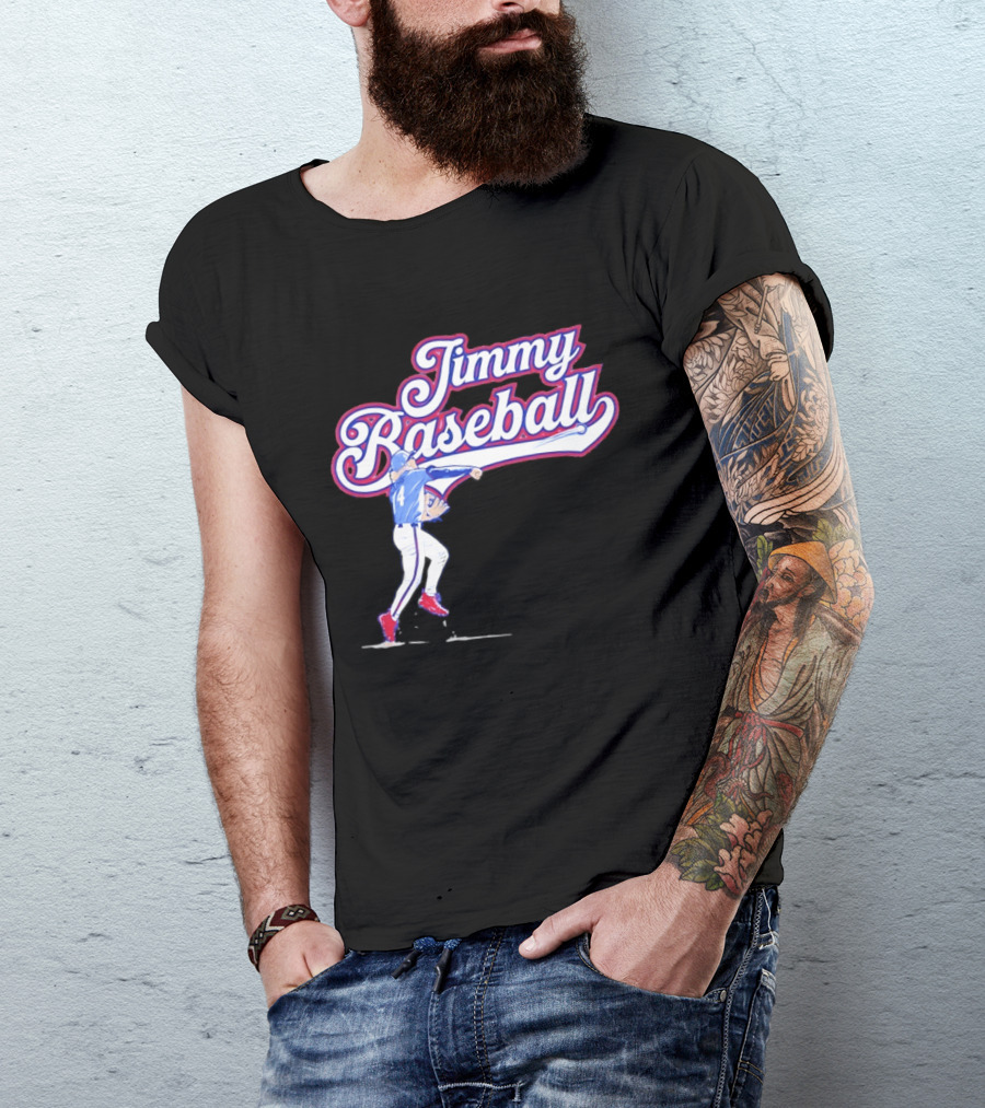 Jimmy Baseball Atlanta Braves MLB Season 2026 Jim Jarvis T-Shirt