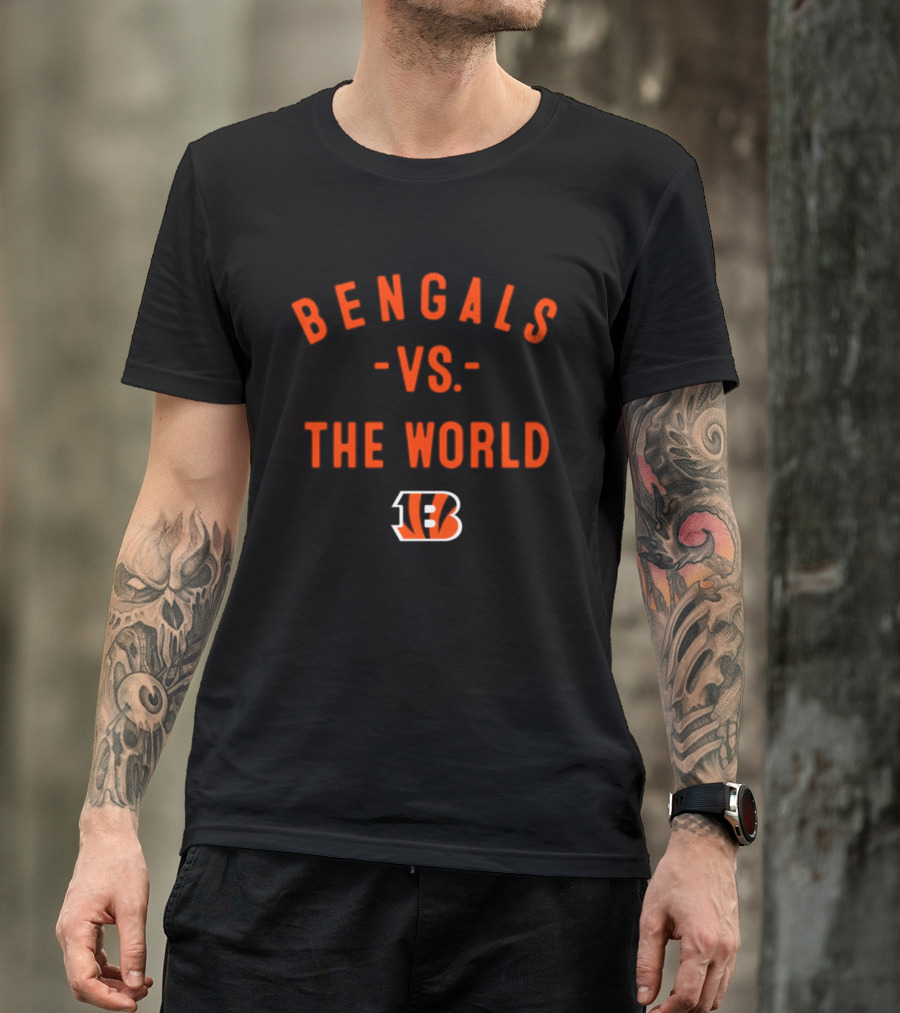 Bengals Vs The World 2026 Season Cincinnati Football T-Shirt