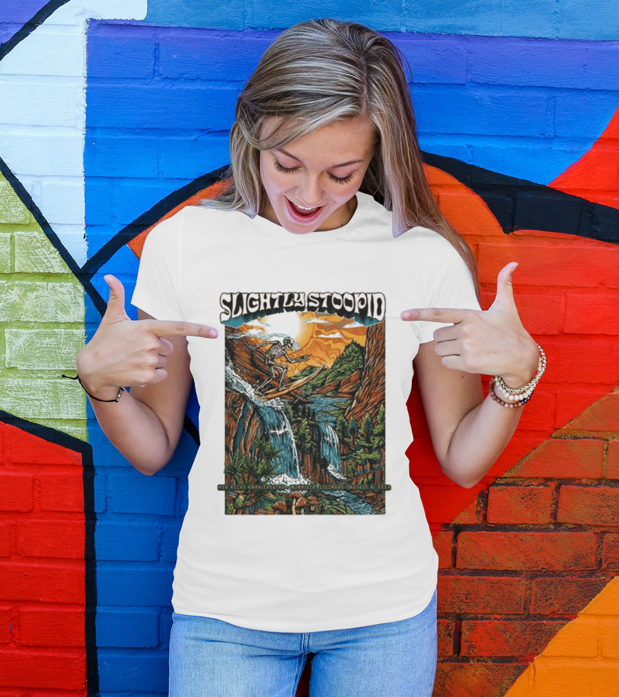 Slightly Stoopid Red Rocks Amphitheatre Morrison Colorado August 8 2026 T-Shirt